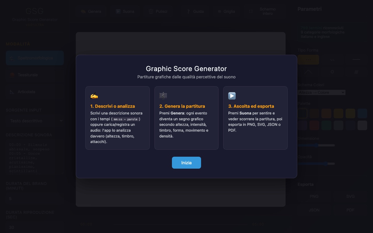 Graphic Score Generator